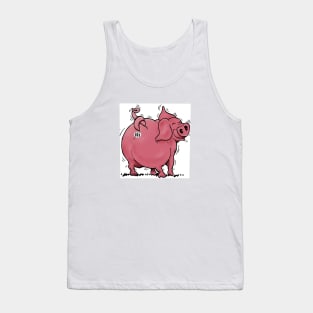 national pig day  funny Pigs Tank Top